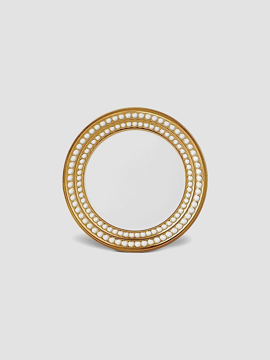 L'Objet Perlee Gold Bread & Butter Plate