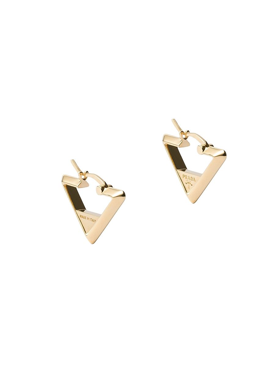 Women's Metal Earrings - Gold