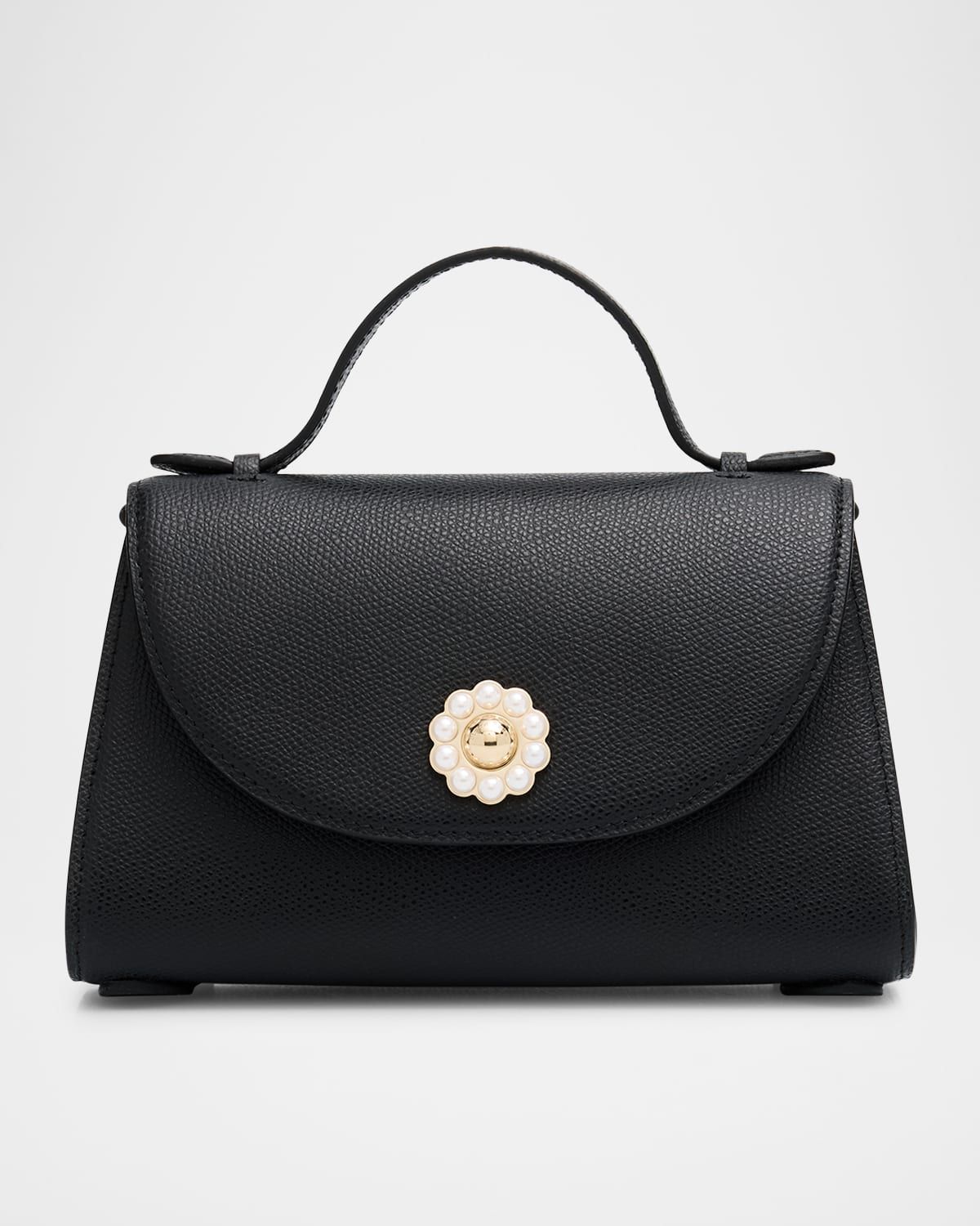Valentine Pochette Leather Shoulder Bag