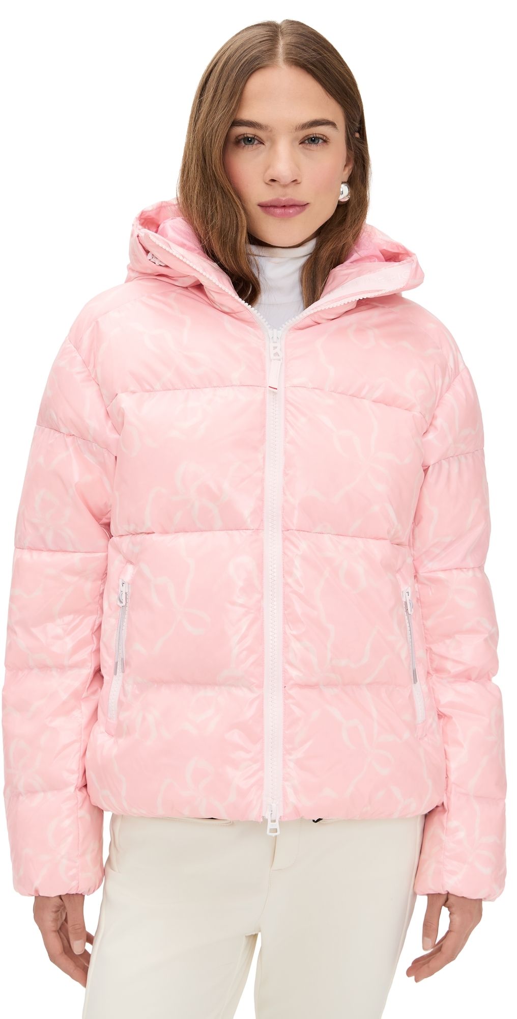 Bogner Fire+Ice Bogner Fire+Ice x LoveShackFancy Vally Puffer Jacket Pink Clouds 6