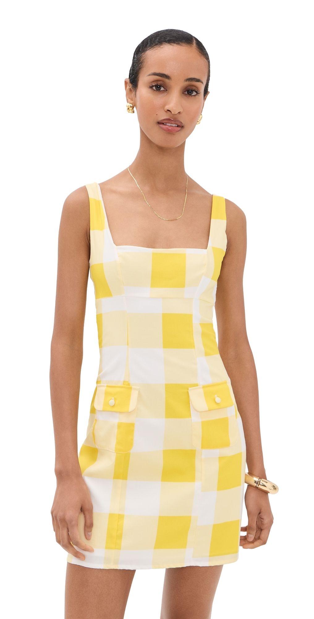 Peixoto Margot Mini Dress Sunny Gingham XS