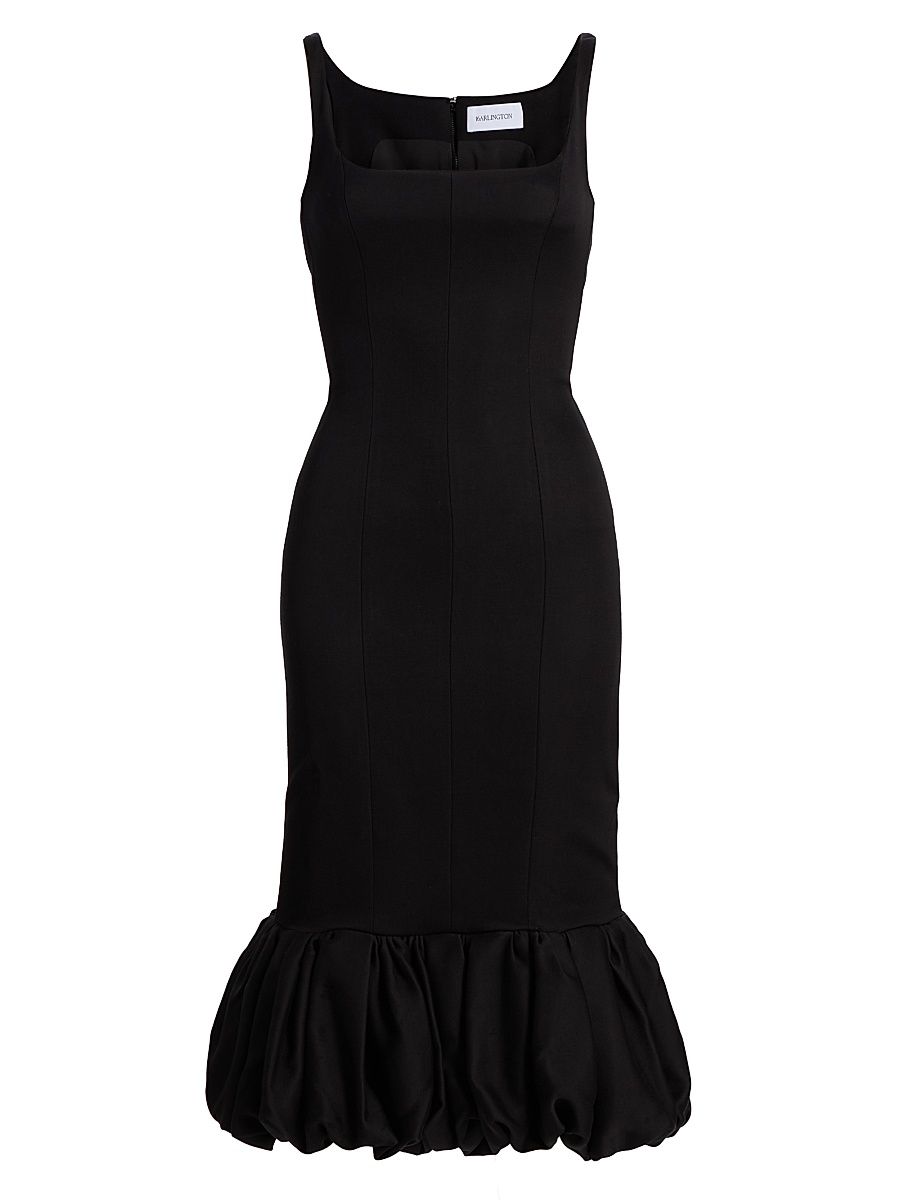 Women's Arcelin Flounce Cocktail Dress - Nero - Size 6