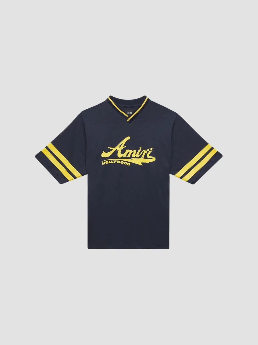 Amiri Boy's Little Boy's & Boy's Football T-Shirt - Dark Blue - Size 4