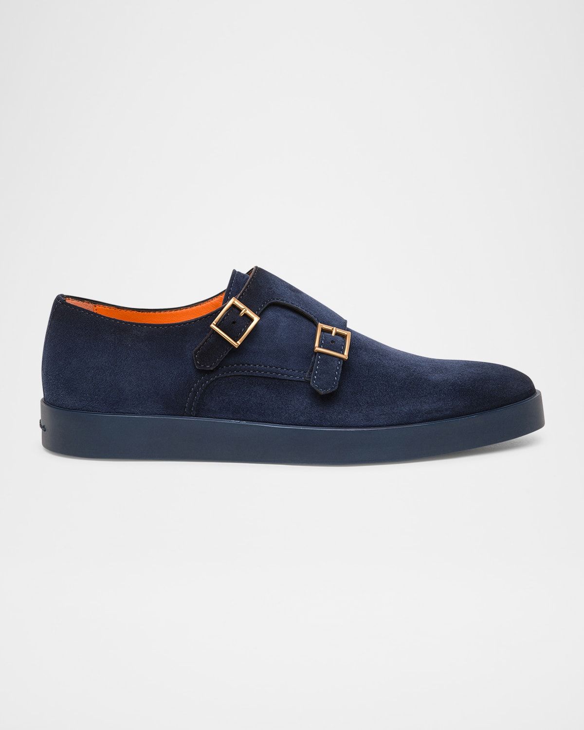 Men & apos;s Bankable Suede Double-Monk Strap Sneakers
