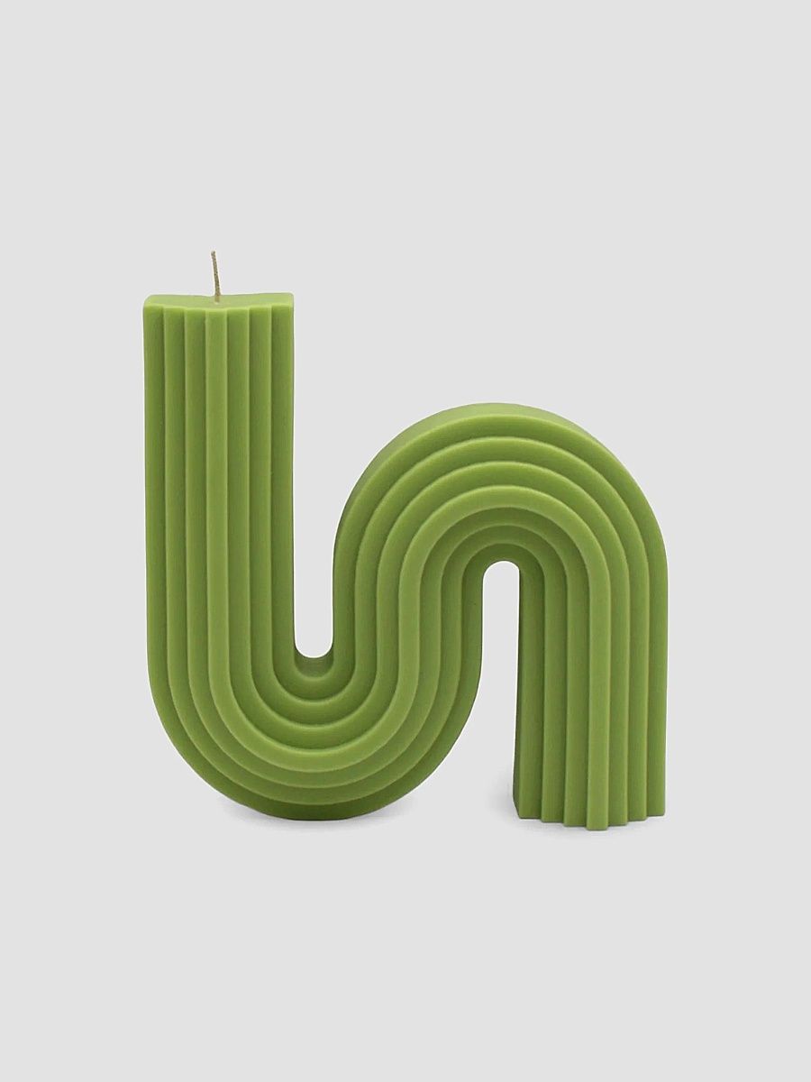 70s Glow Candle - Avocado