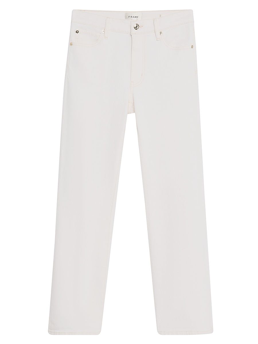 Women's The Borrowed Crop Jeans - White - Size 34