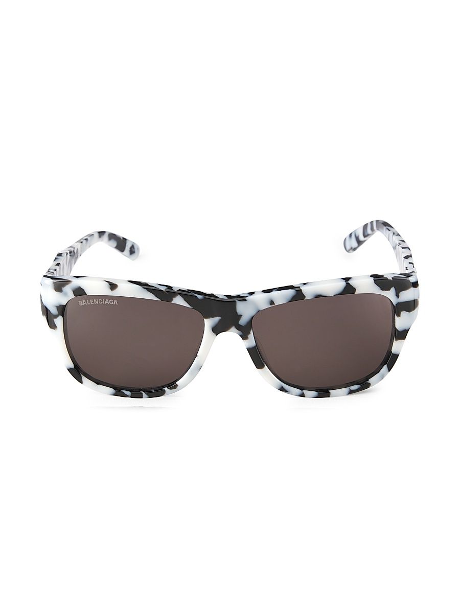 Men's Everyday 56MM Square Sunglasses - Havana