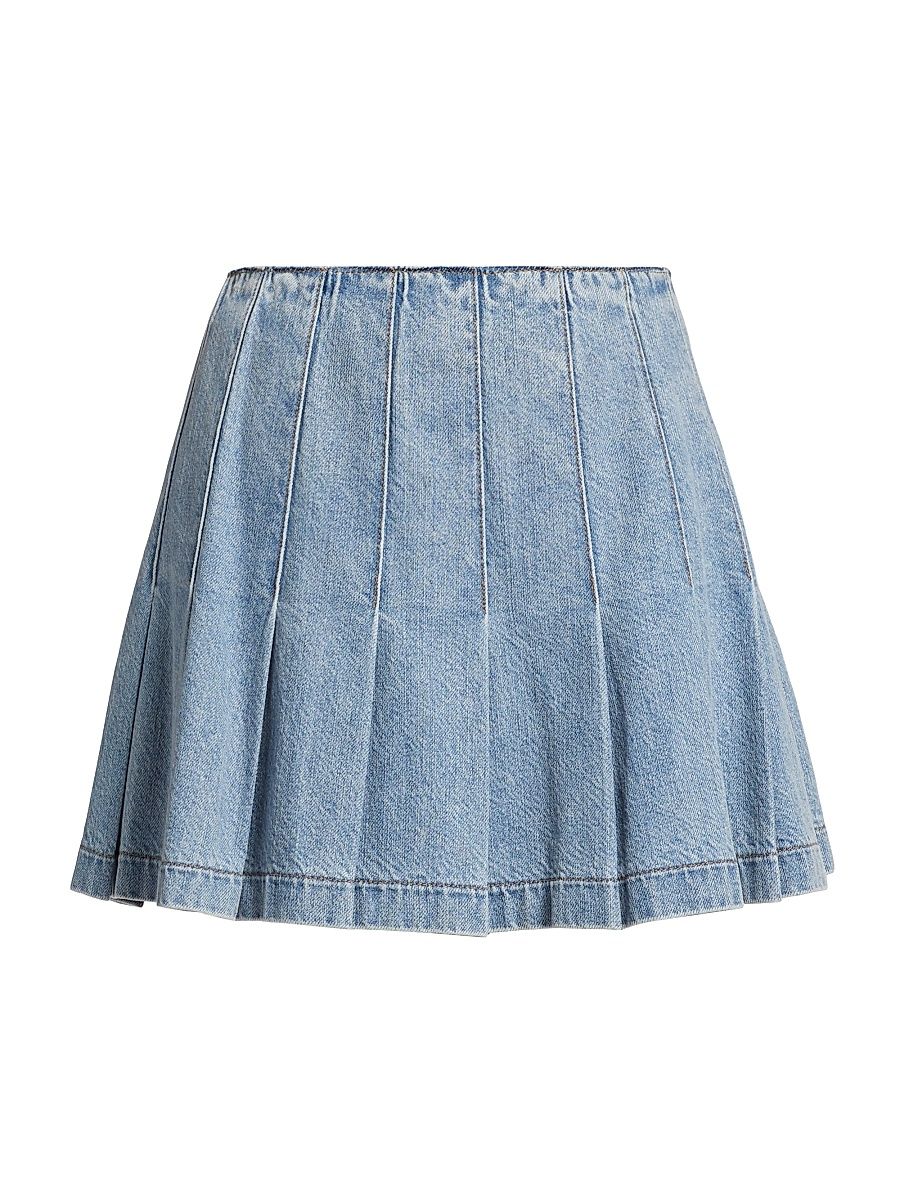 Women's Carter Denim Skirt - Rockstar Blue - Size 32