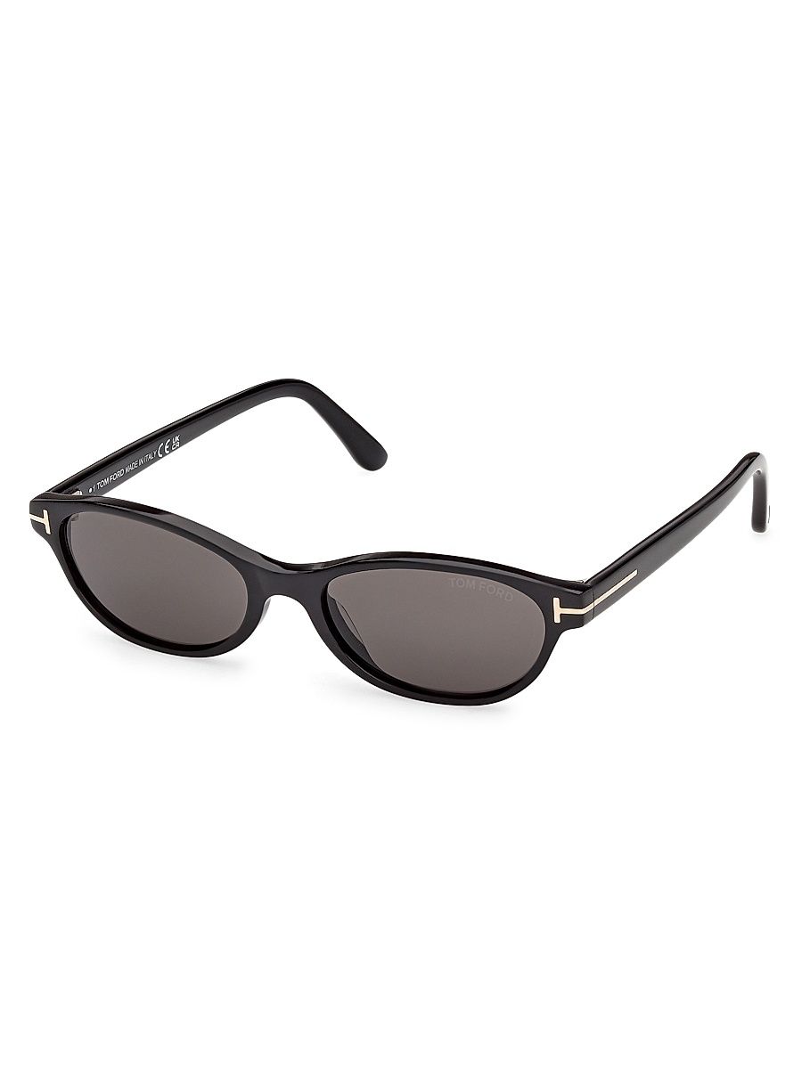 Women's Chloe 52MM Oval Sunglasses - Black