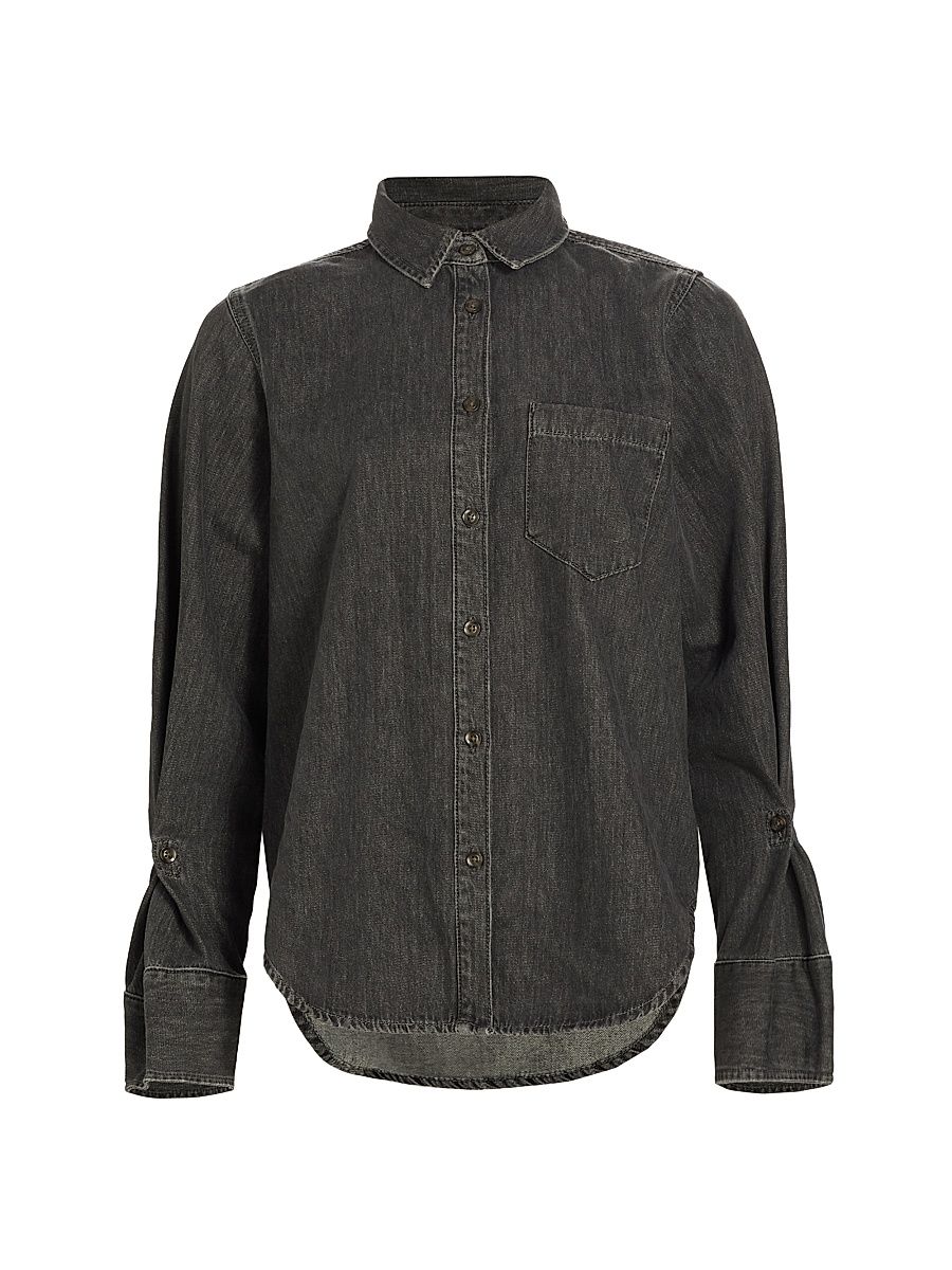 Women's Wesley Denim Shirt - Liberty - Size Medium