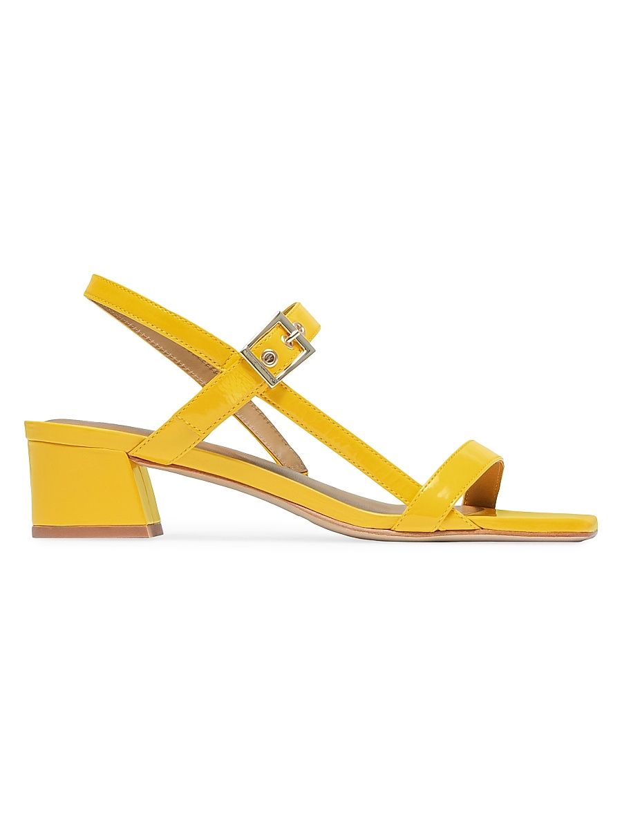 Women's Jinji Low Heel Sandals - Sunrise Yellow - Size 11