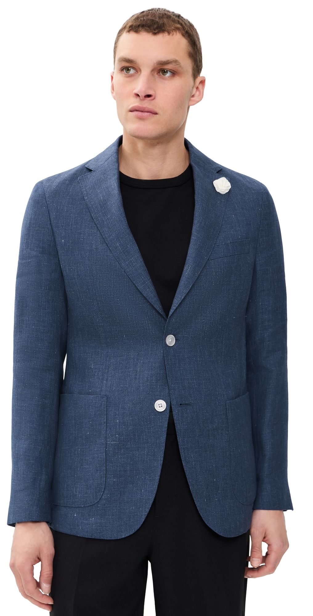 BOSS Hanry Blazer Open Blue 40R