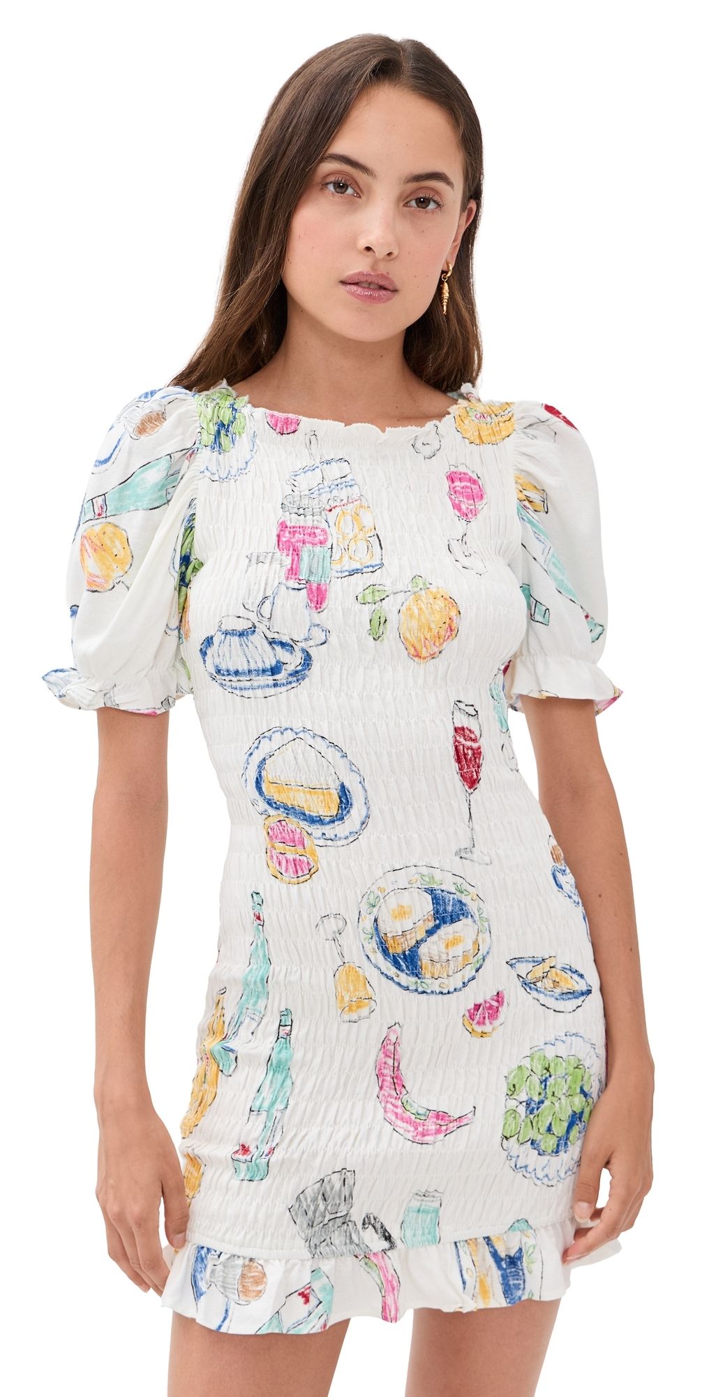 Lisa Says Gah Soho Mini Dress Euro Breakfast XS