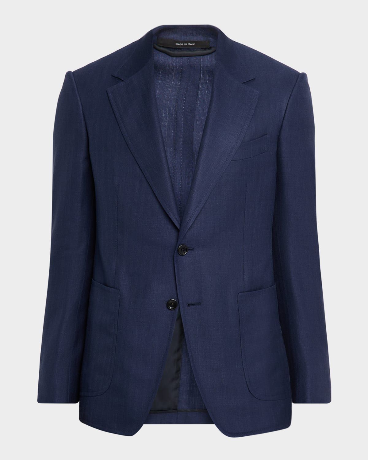 Men & apos;s Shelton Herringbone Single-Breasted Sport Coat