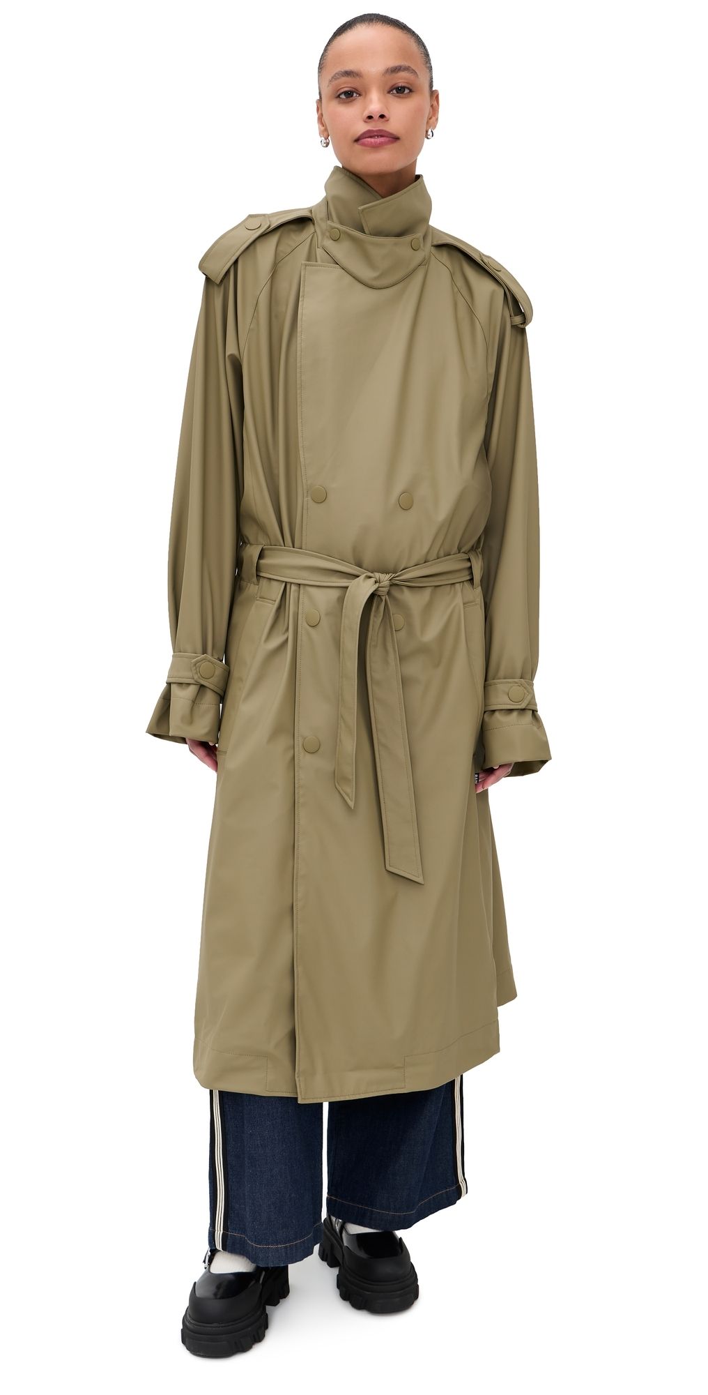 Rains Trench Coat Fawn S