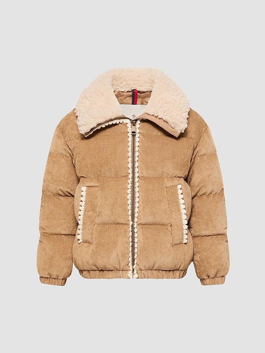 Little Girl's & Girl's Rosamund Down-Filled Jacket - Beige - Size 14