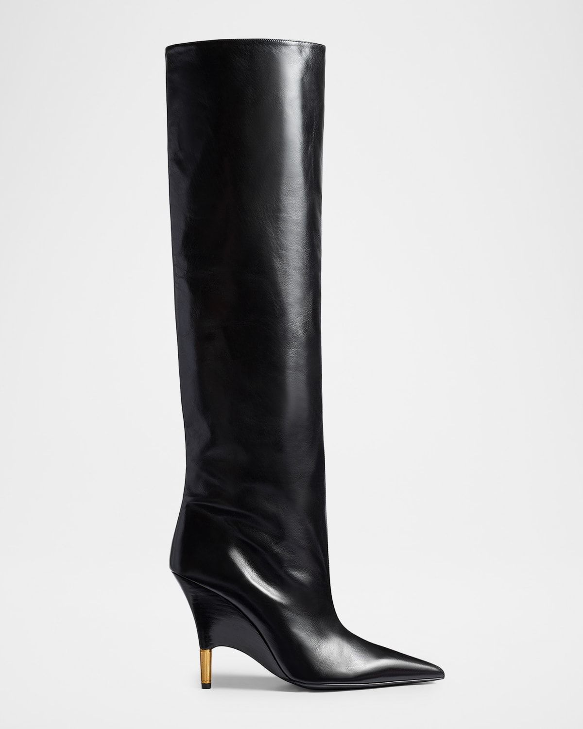 Bella Leather Knee-High Boots