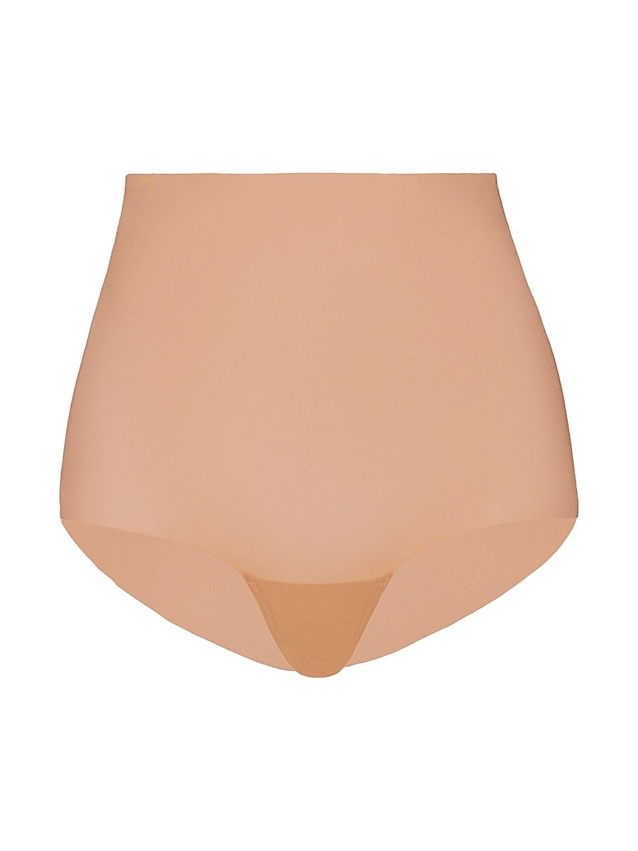 Women's Featherlight Control Briefs - Beige - Size Medium