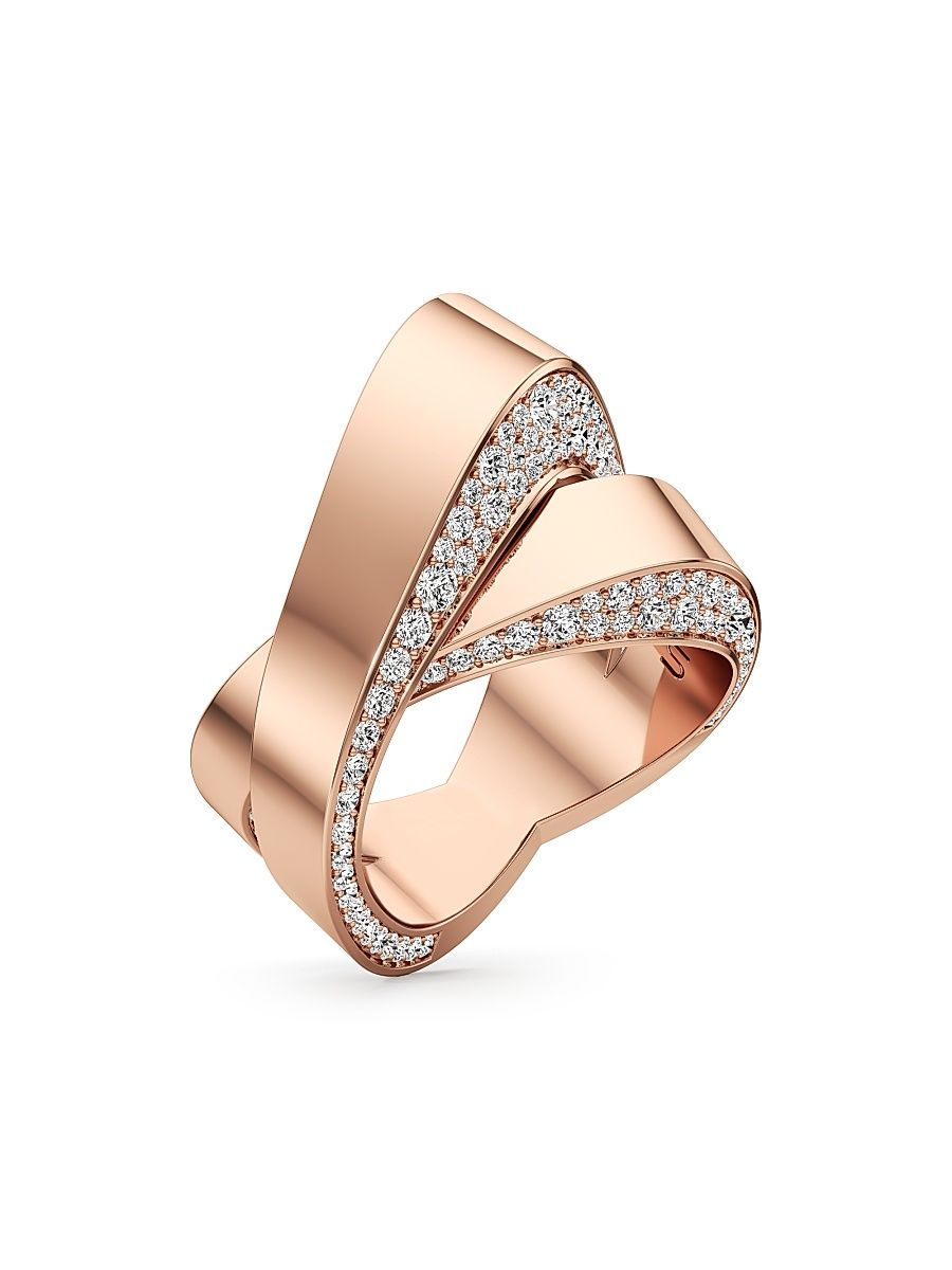 Women's Infinite 18K Rose Gold & 2.01 TCW Lab-Grown Diamond Ring - Rose Gold - Size 6.75