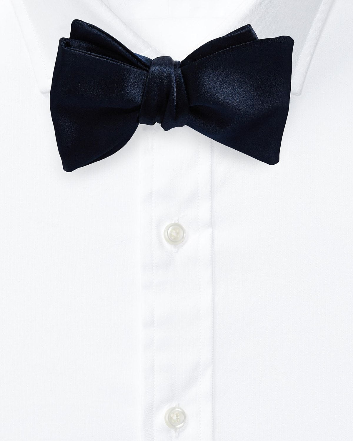 Men & apos;s Silk Satin Bow Tie