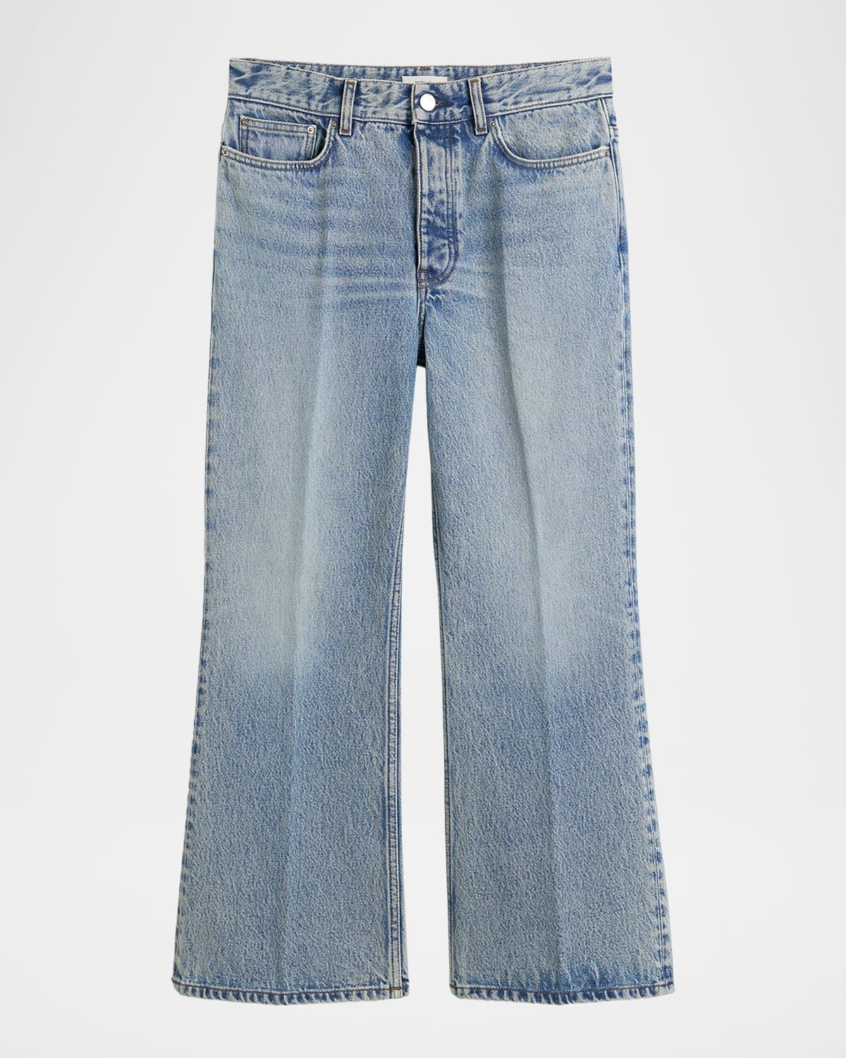 Kickflare Crop Denim Jeans