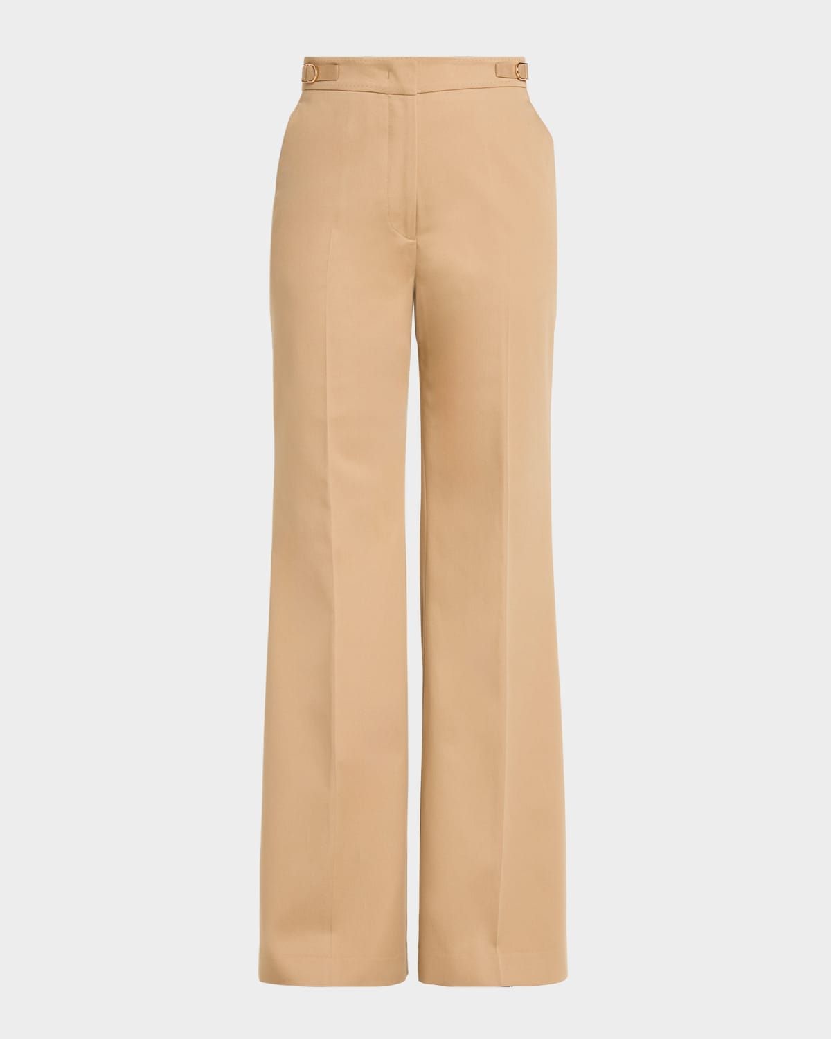 Vesta Cotton Twill Flare Pants