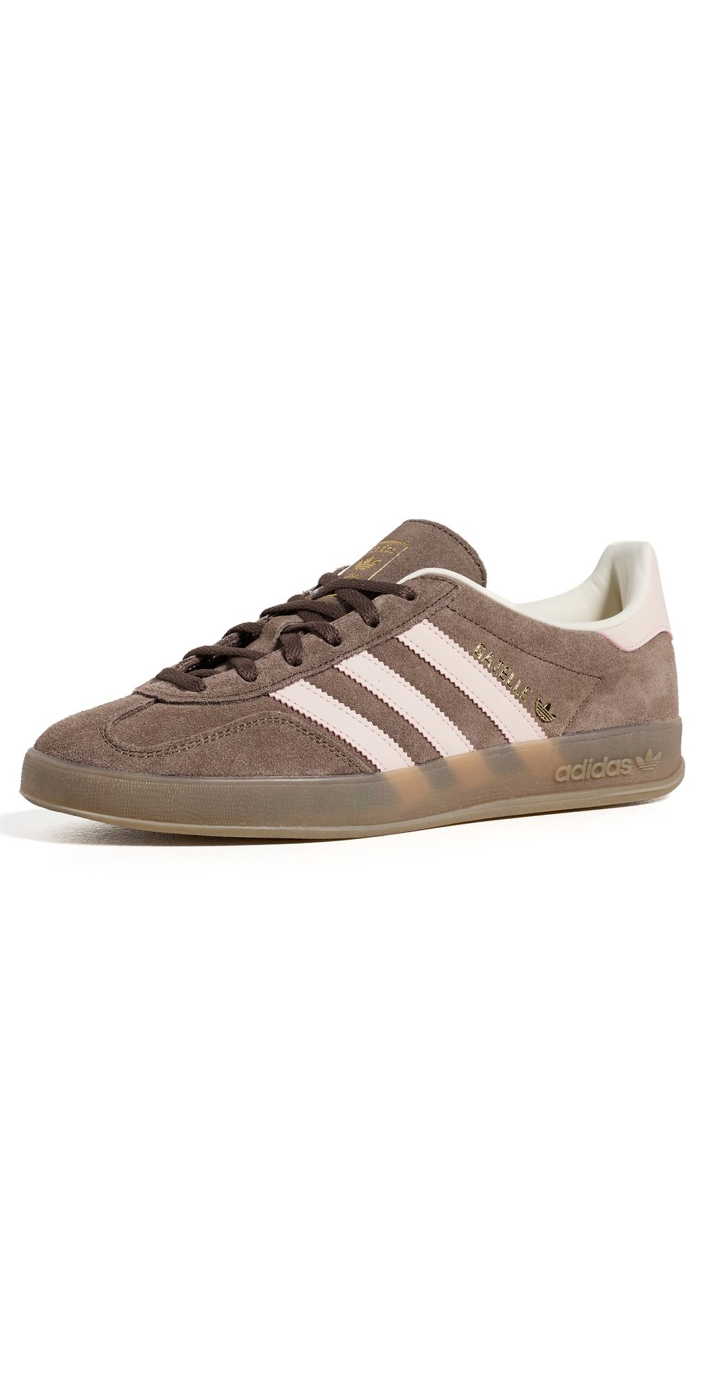 adidas Gazelle Indoor Sneakers Earth Strata/Wonder Qtz/Gum 5 10.5