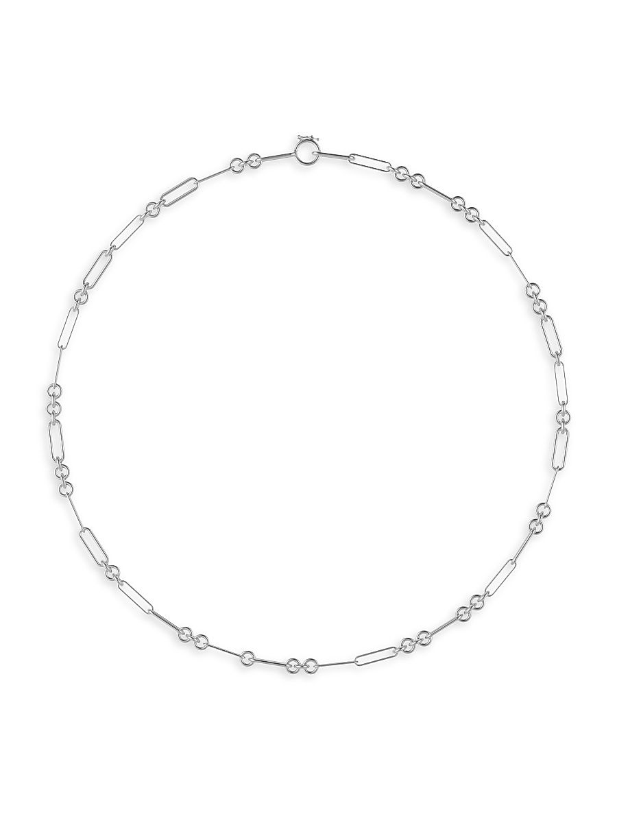 Women's Andromeda Petite Sterling Silver Chain Necklace - Silver