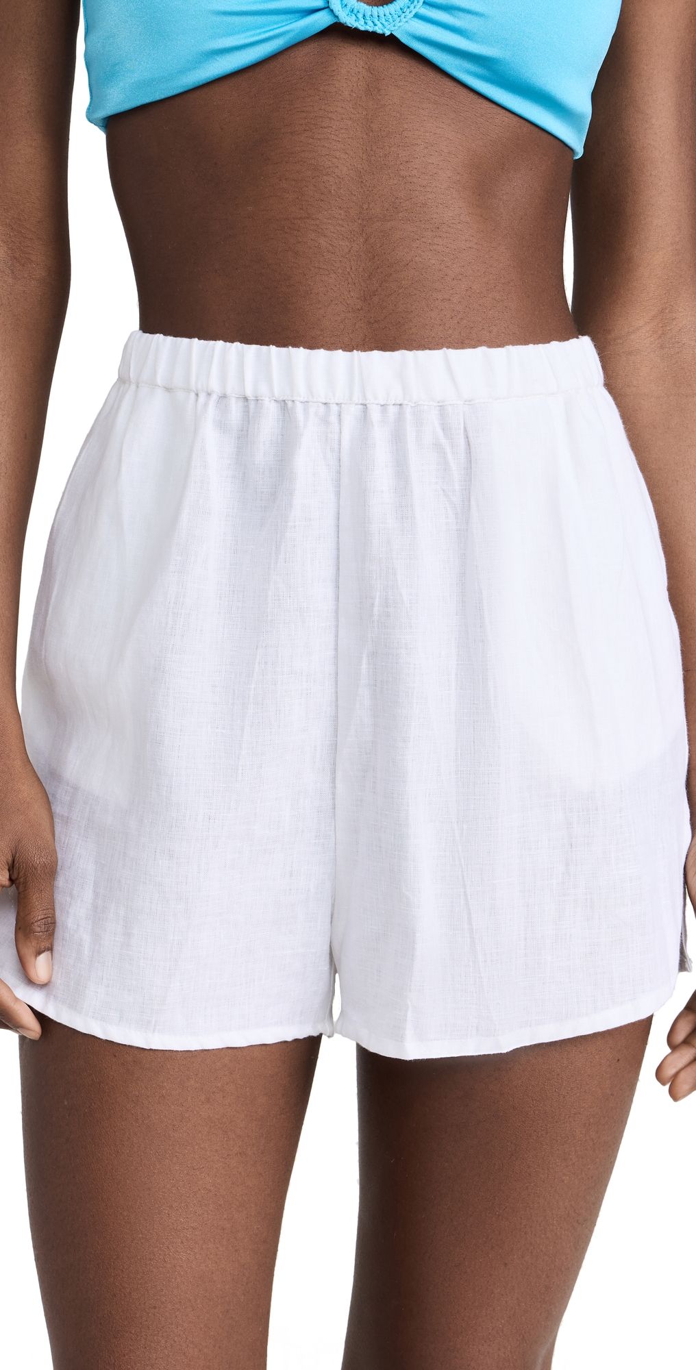 Vitamin A Tallows Shorts EcoLinen White L
