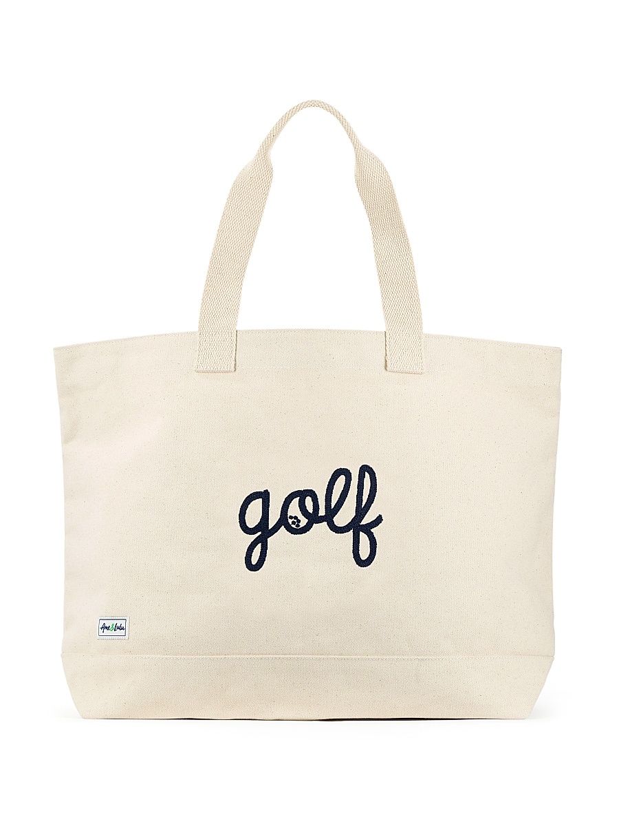 Women's Country Club Canvas Tote - Golf Stitched