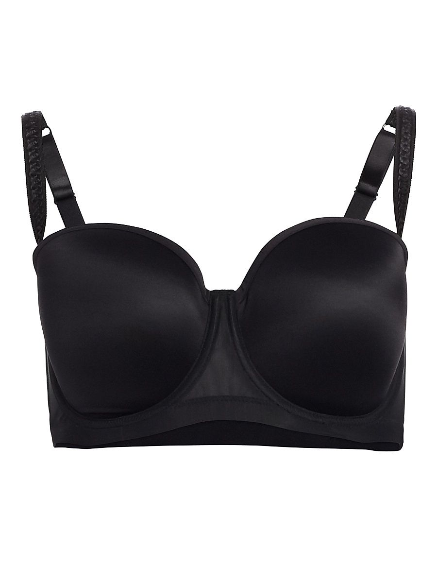 Women's Soiree Strapless Bra - Black - Size 38G