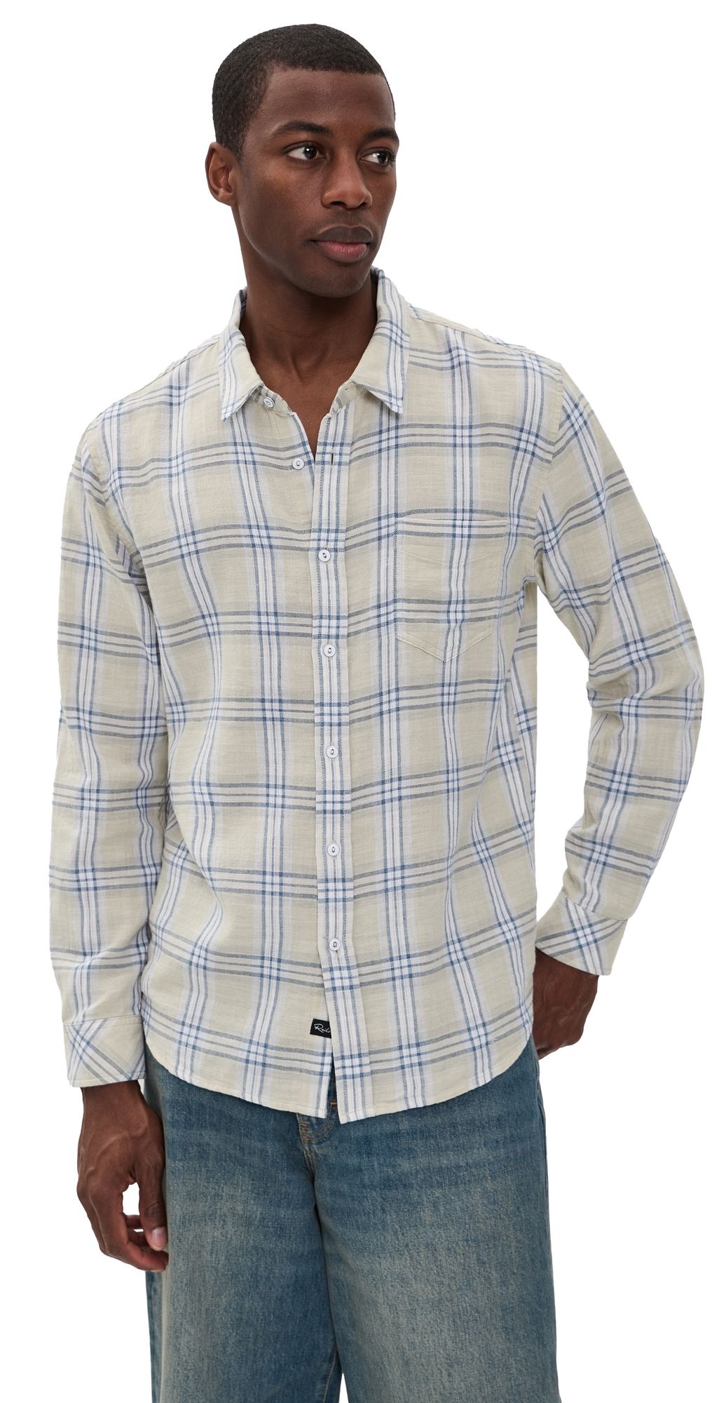 RAILS Wyatt Top Horizon Silver Mist M