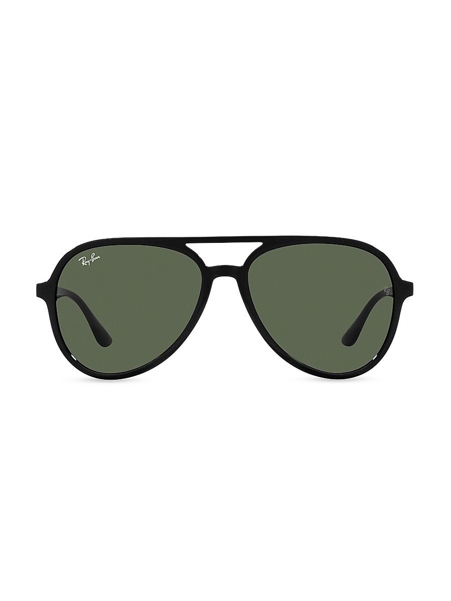 Men's RB4376 52MM Pilot Sunglasses - Black