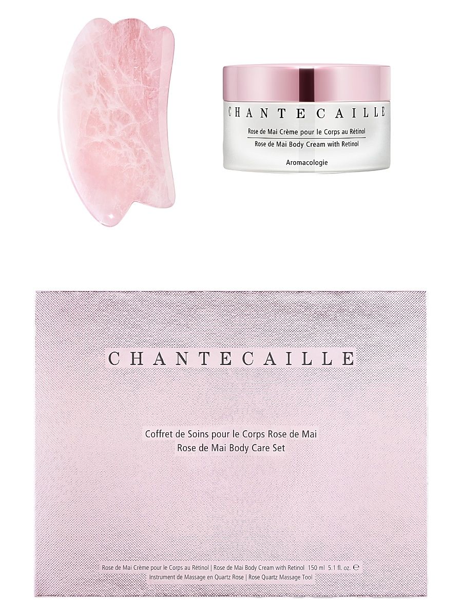 Rose De Mai Body Cream Set