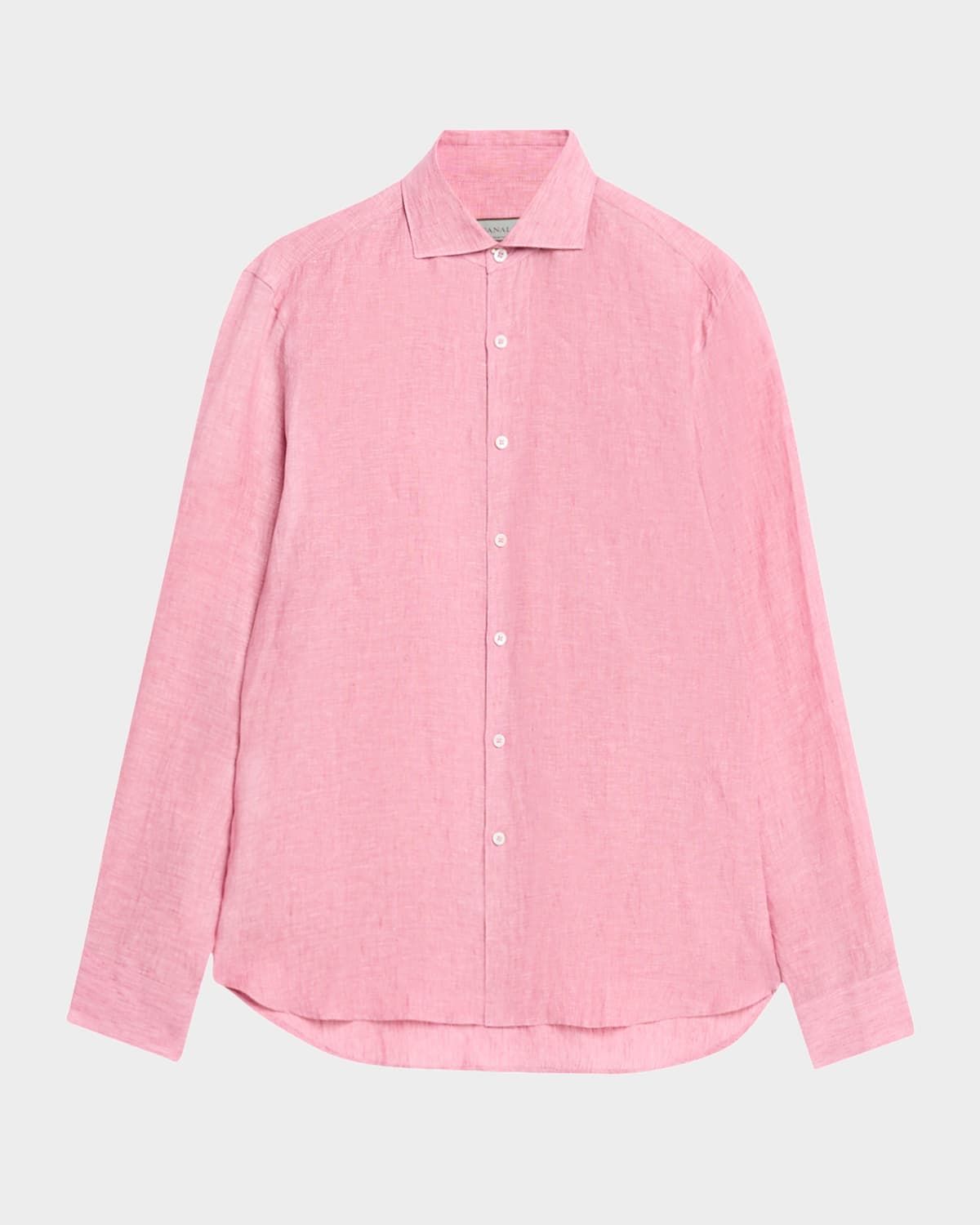 Men & apos;s Linen Casual Button-Down Shirt