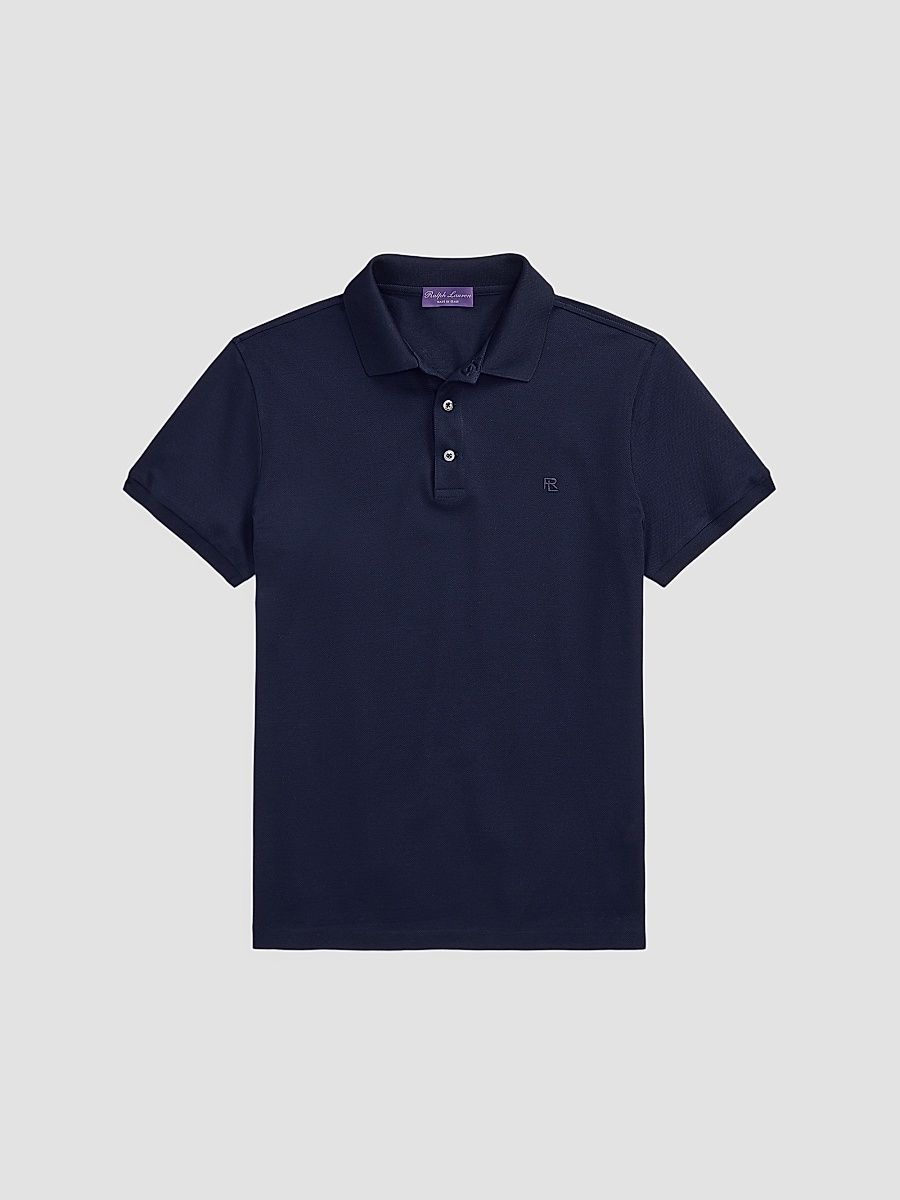 Men's RL Cotton Piqué Polo Shirt - Classic Chairman Navy - Size XXL