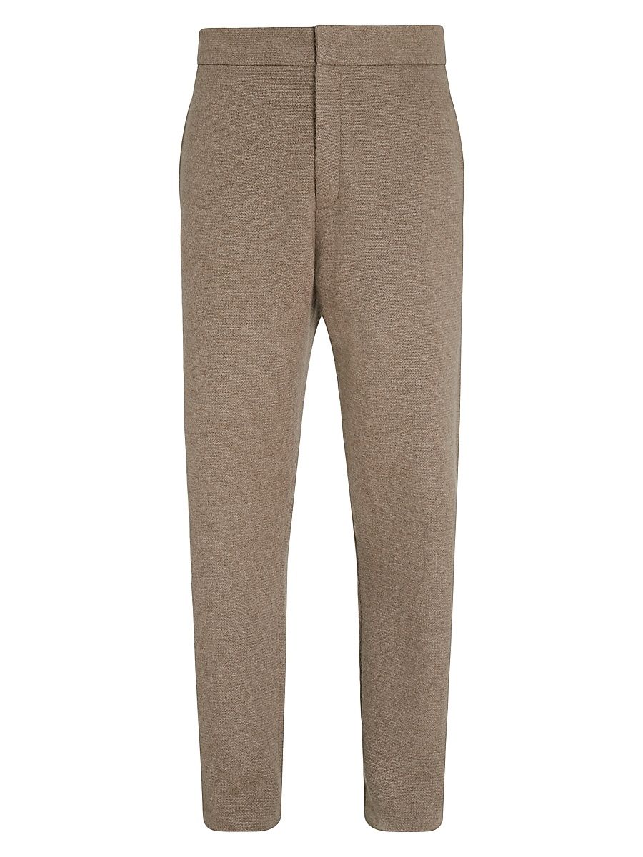 Men's Oasi Cashmere Pants - Grey - Size 46