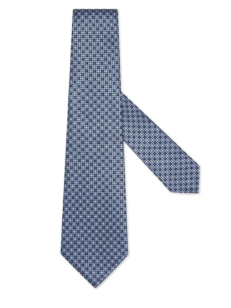 Men's Silk Tie - Dark Blue