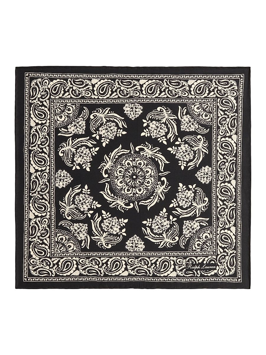 Men's Choppa 3 Pocket Square - Black Cream