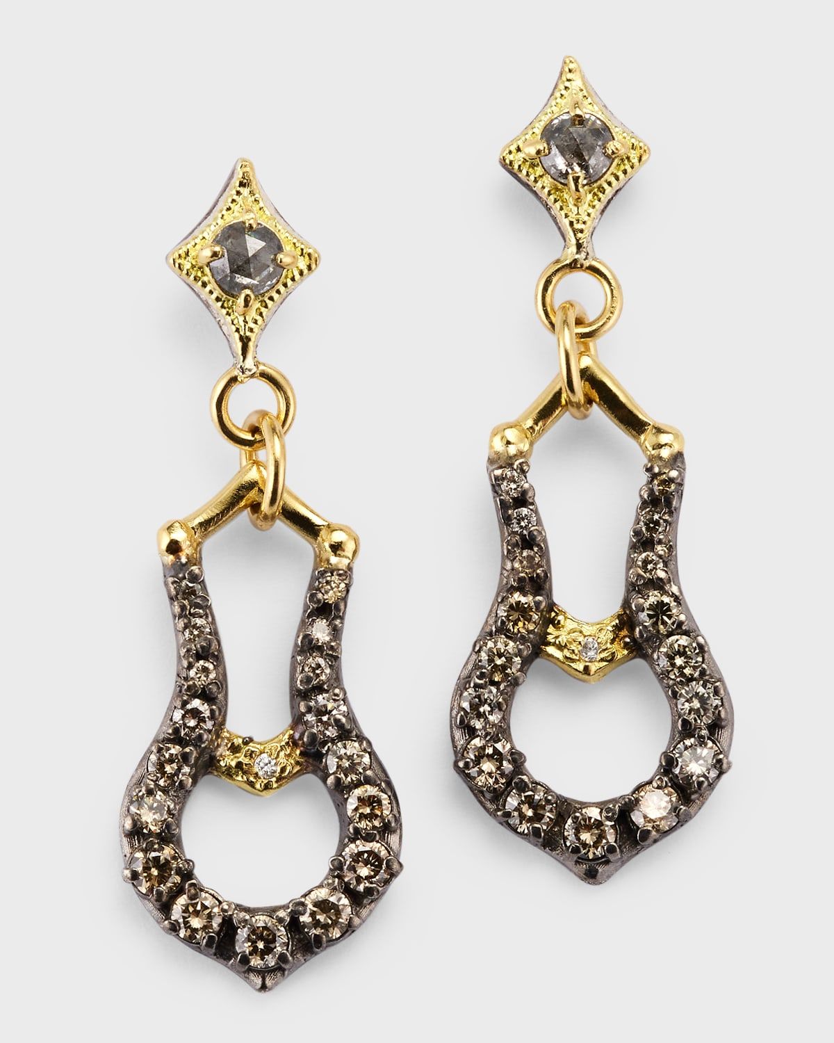 Cache Small Buckle Drop Earrings