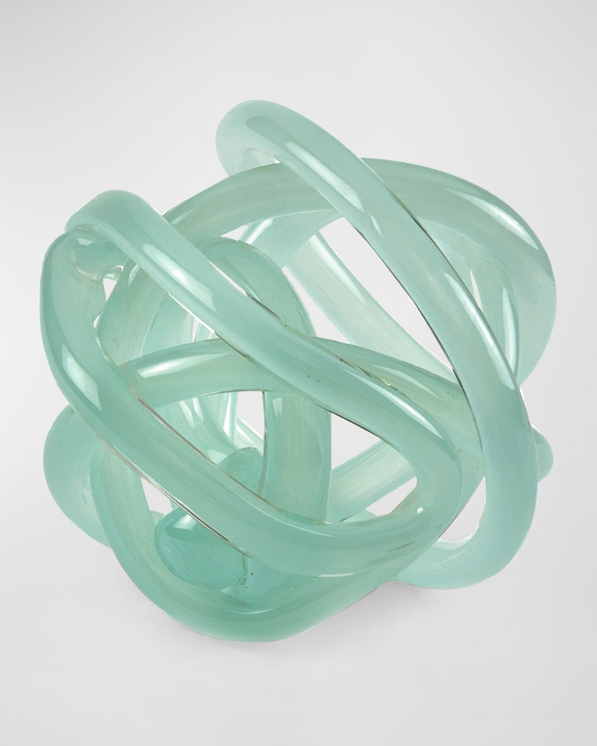 Glass Knot Decorative Accent