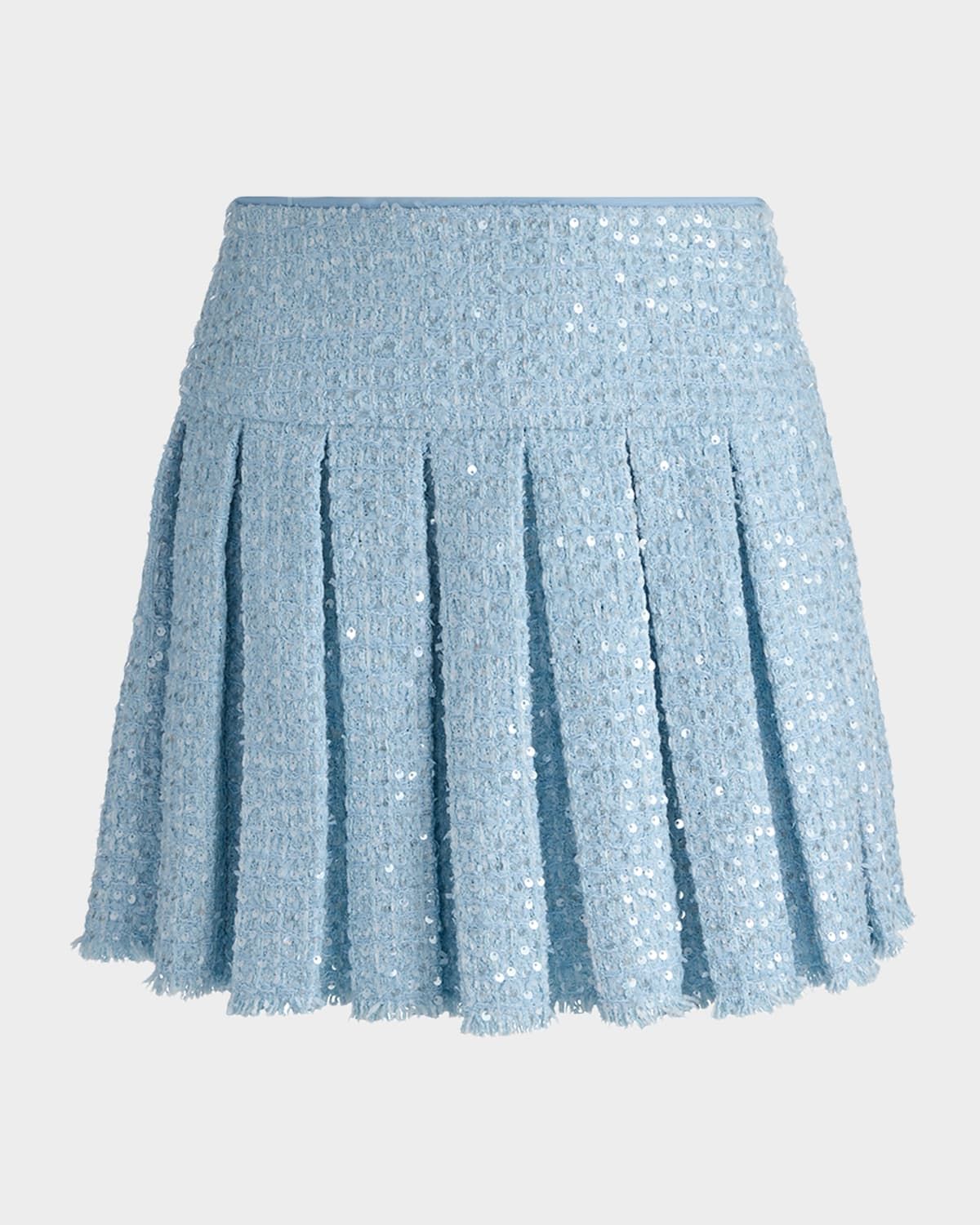 Emilie Embellished Tweed Mini Skort