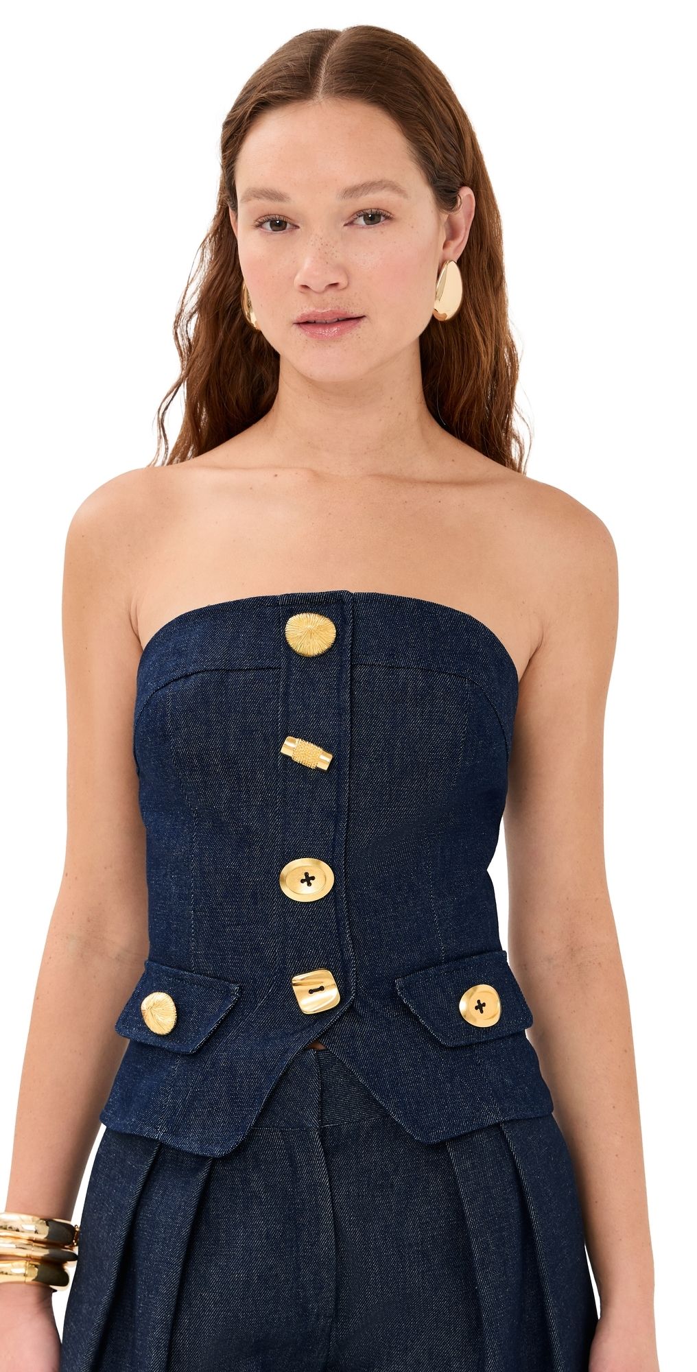 FRANÇOISE Bijou Top Indigo 36