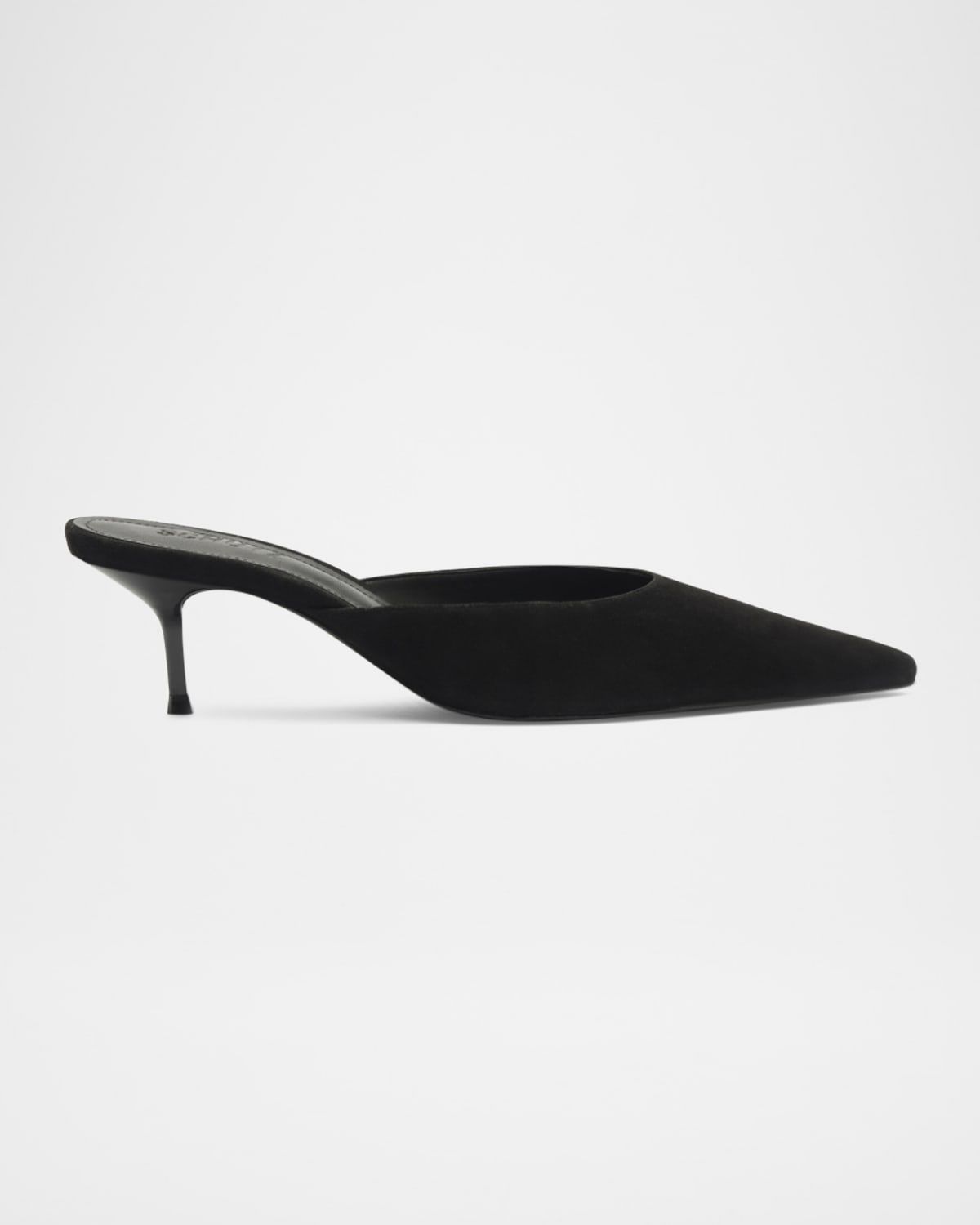 Julie Suede Mule Pumps