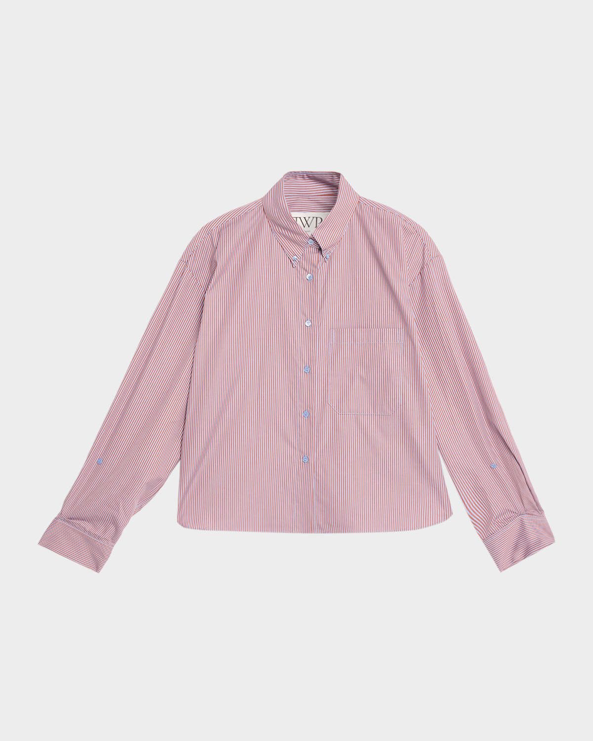 J. D. Shirt in Framed Micro Striped Shirting
