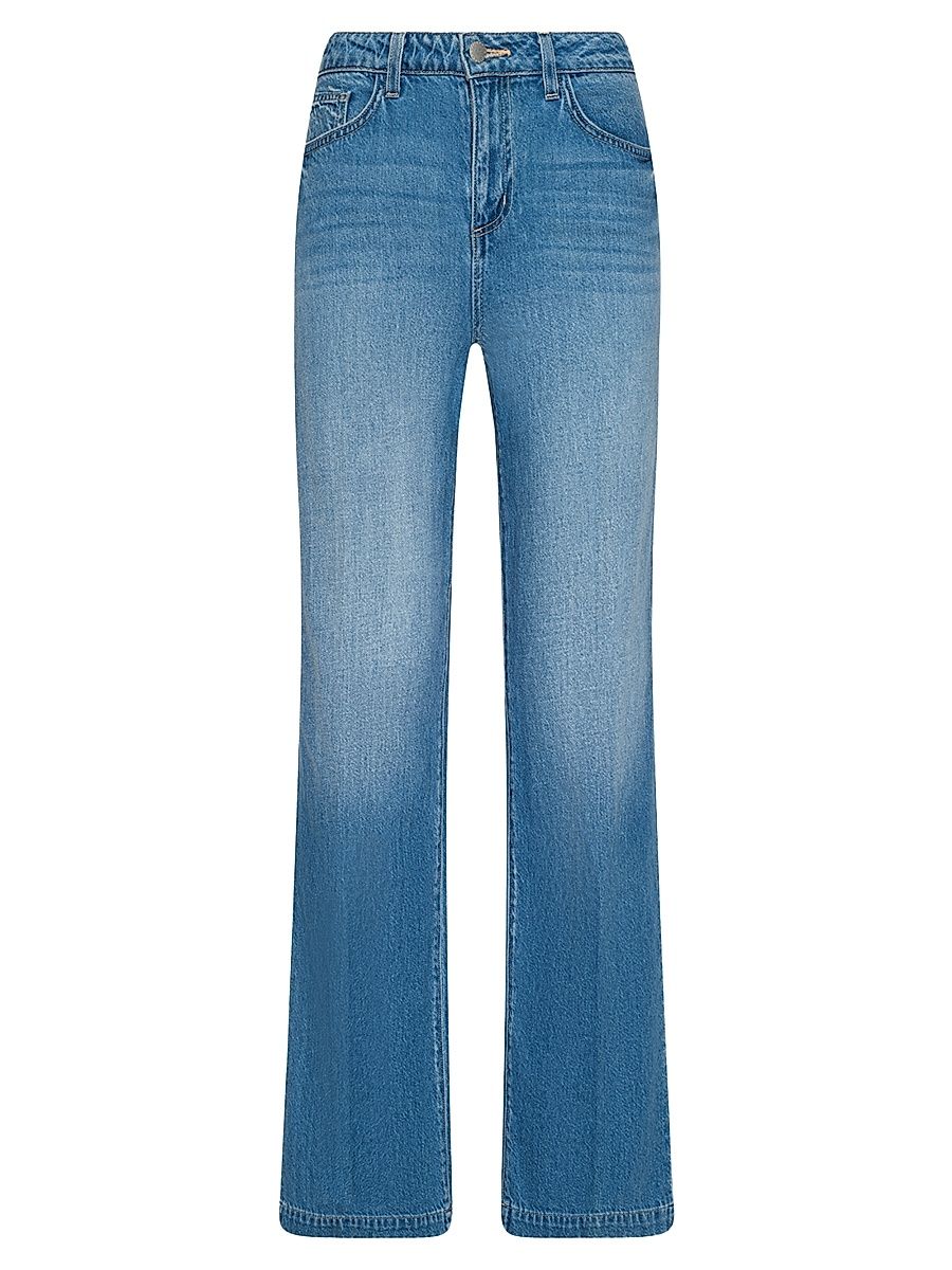 Women's Scottie High-Rise Wide-Leg Jeans - Anaheim - Size 32