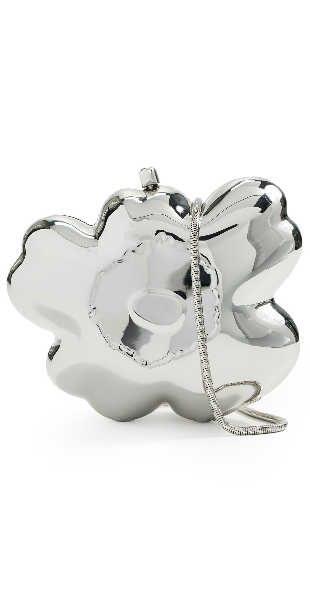 Marimekko Kimmellys Unikko Flower Bag Silver One Size
