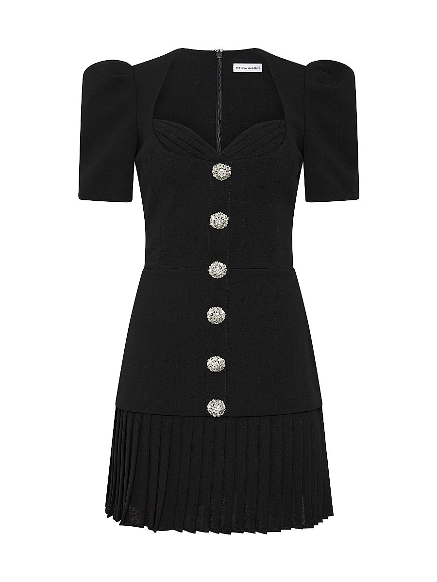 Women's Vicki Stretch Minidress - Black - Size 4