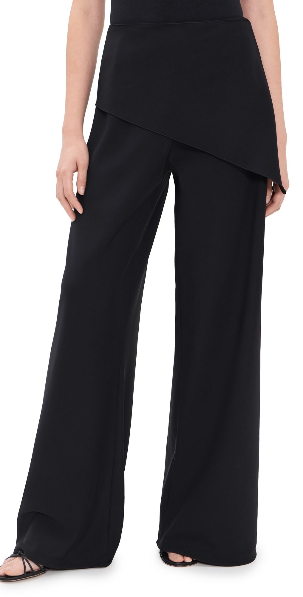 La Ligne Wrap Skirt Colby Pants Black S