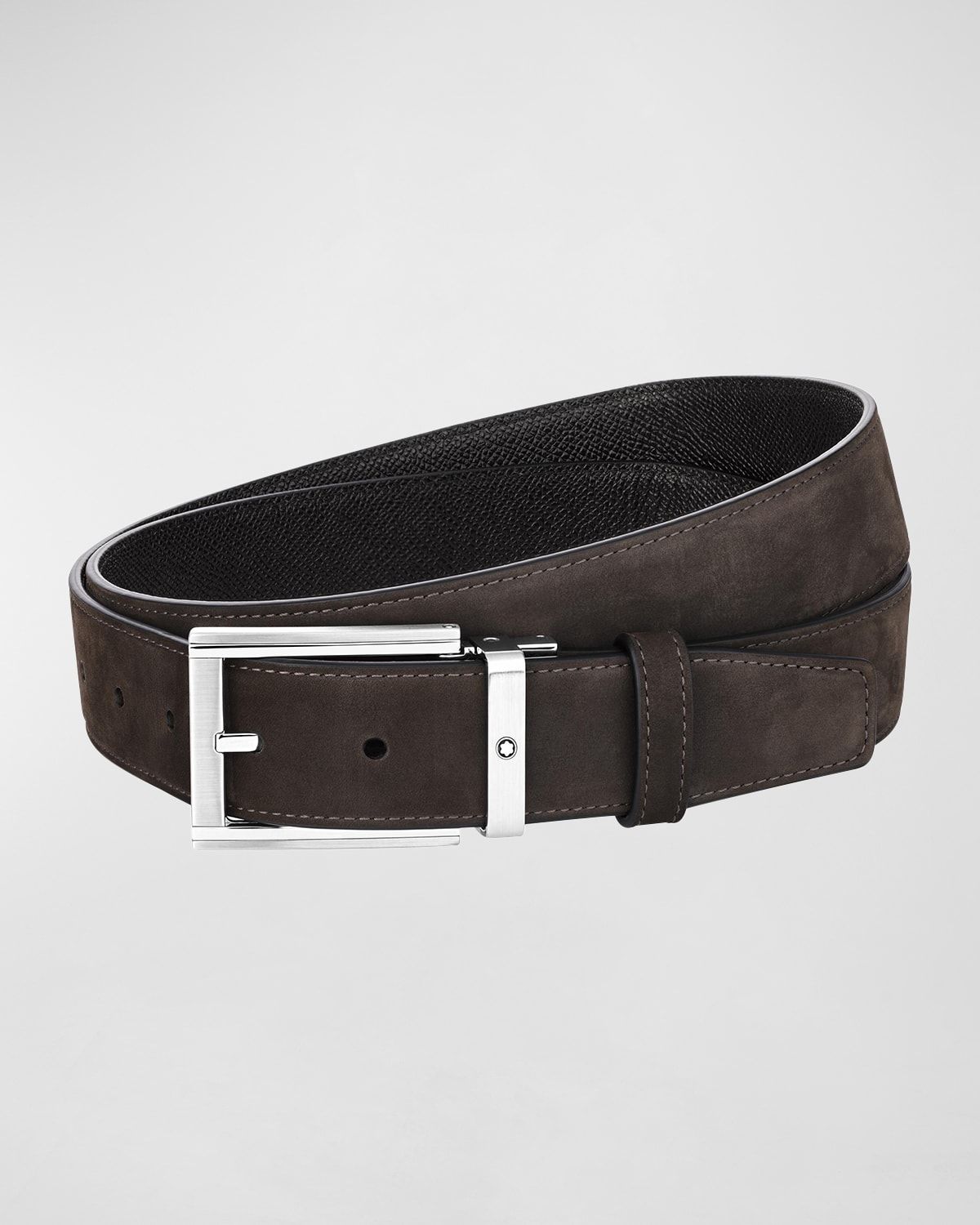 Men & apos;s Reversible Leather Buckle Belt